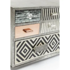 KARE Design Buffet Bas Chalet 1 Porte,5 Tiroirs Best