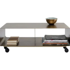 KARE Design Buffet Bas Lounge M Bronze 90X30Cm Outlet
