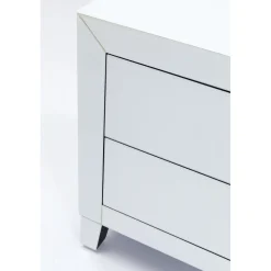 KARE Design Buffet Bas Luxury Push Blanc 140X50Cm Outlet