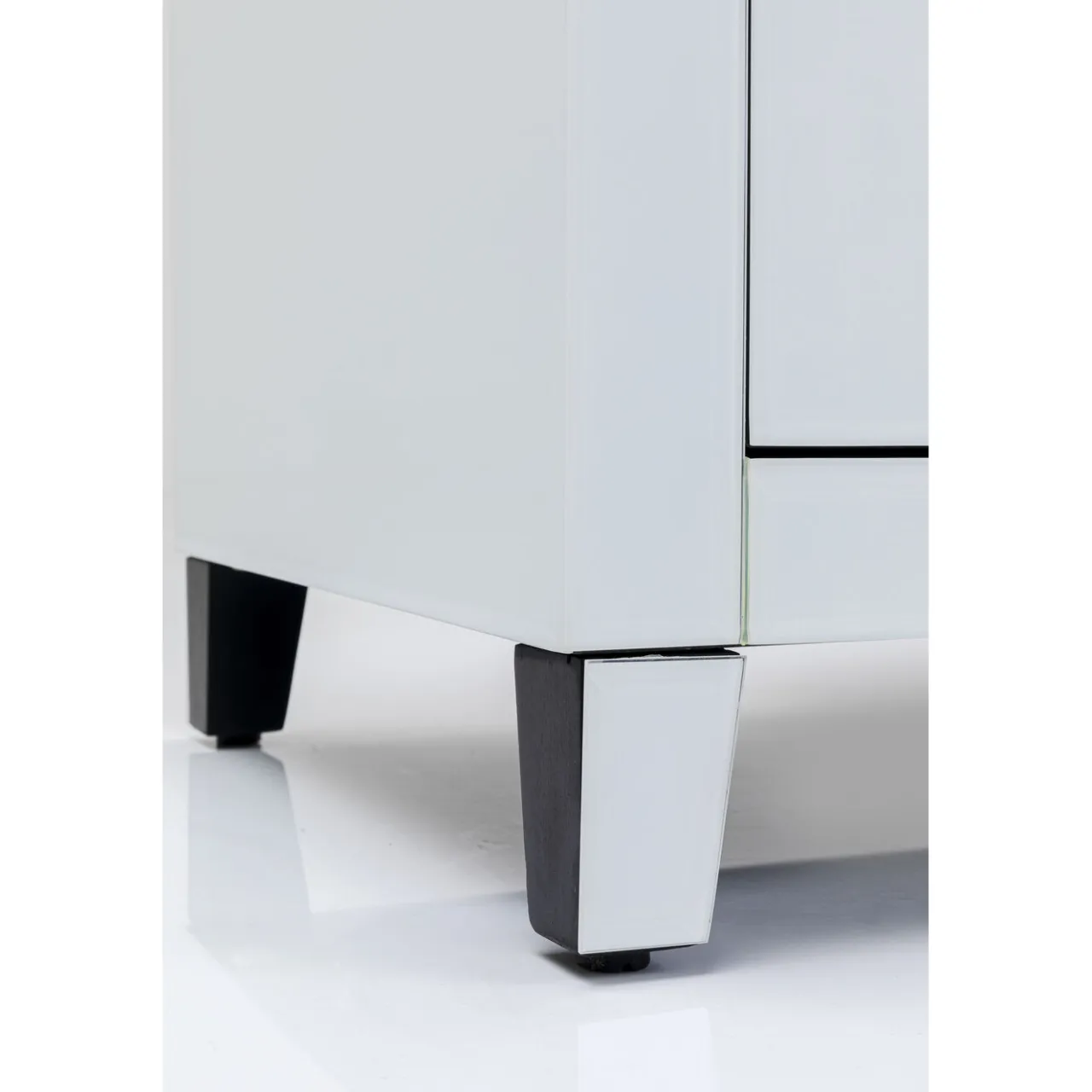 KARE Design Buffet Bas Luxury Push Blanc 140X50Cm Outlet