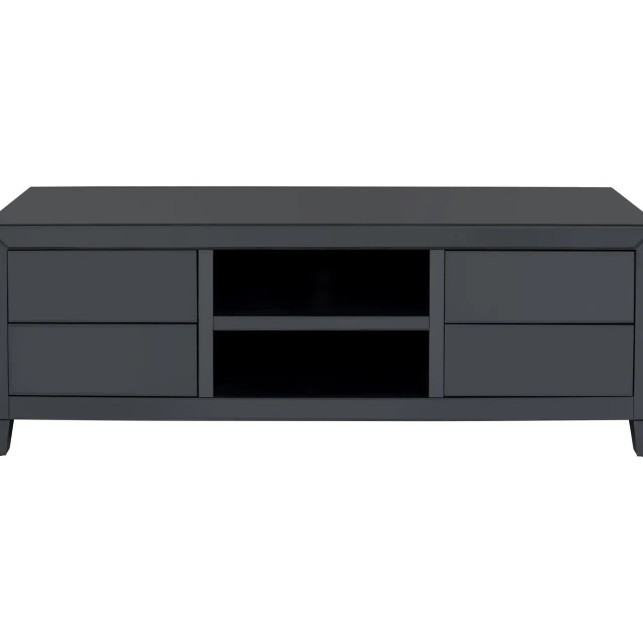KARE Design Buffet Bas Luxury Push Gris 140X50Cm New