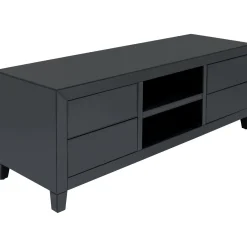 KARE Design Buffet Bas Luxury Push Gris 140X50Cm New