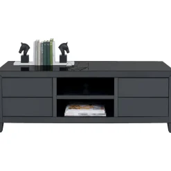 KARE Design Buffet Bas Luxury Push Gris 140X50Cm New