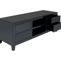 KARE Design Buffet Bas Luxury Push Gris 140X50Cm New