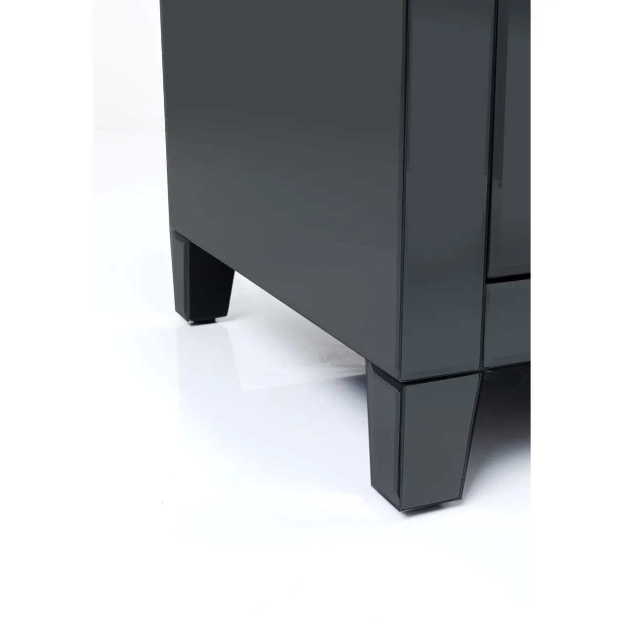 KARE Design Buffet Bas Luxury Push Gris 140X50Cm New