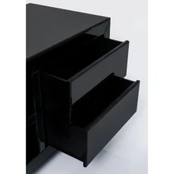 KARE Design Buffet Bas Luxury Push Gris 140X50Cm New