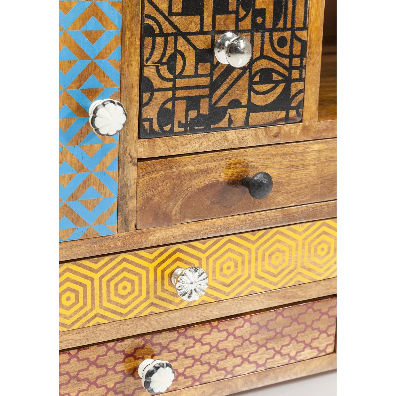 KARE Design Buffet Bas Soleil 3 Portes,9 Tiroirs Online