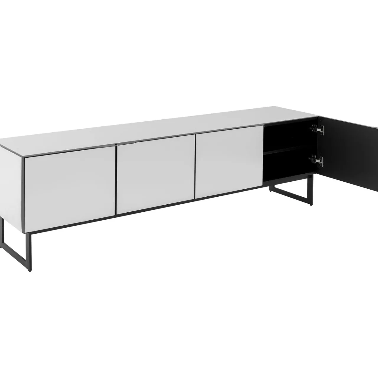 KARE Design Buffet Bas Soran Noir 180X40Cm Hot