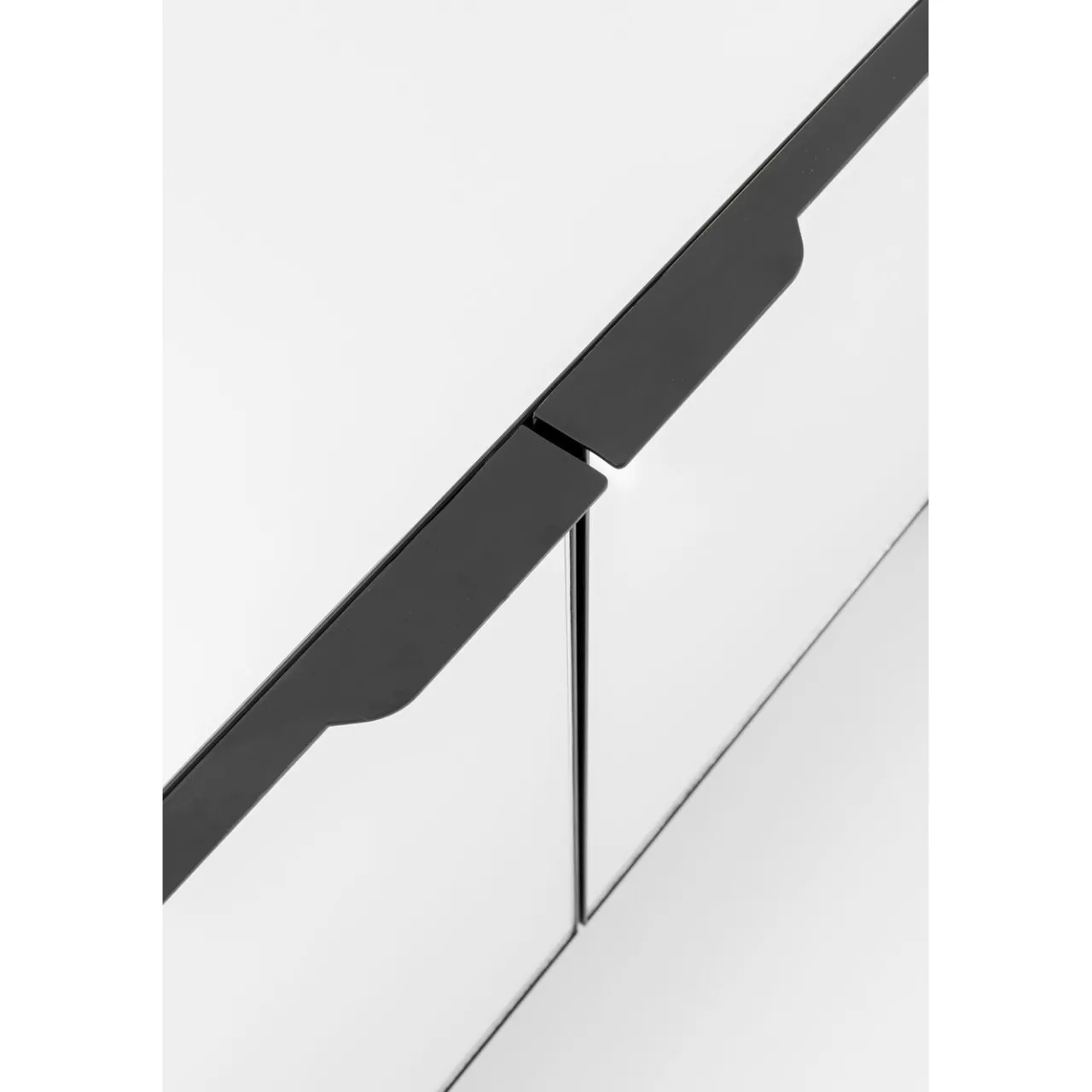 KARE Design Buffet Bas Soran Noir 180X40Cm Hot