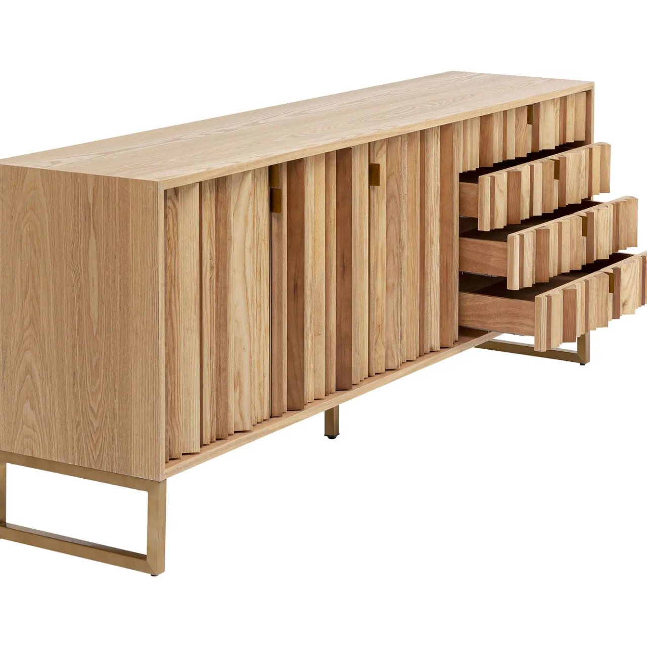 KARE Design Buffet Concertina Nature 186X74Cm Sale