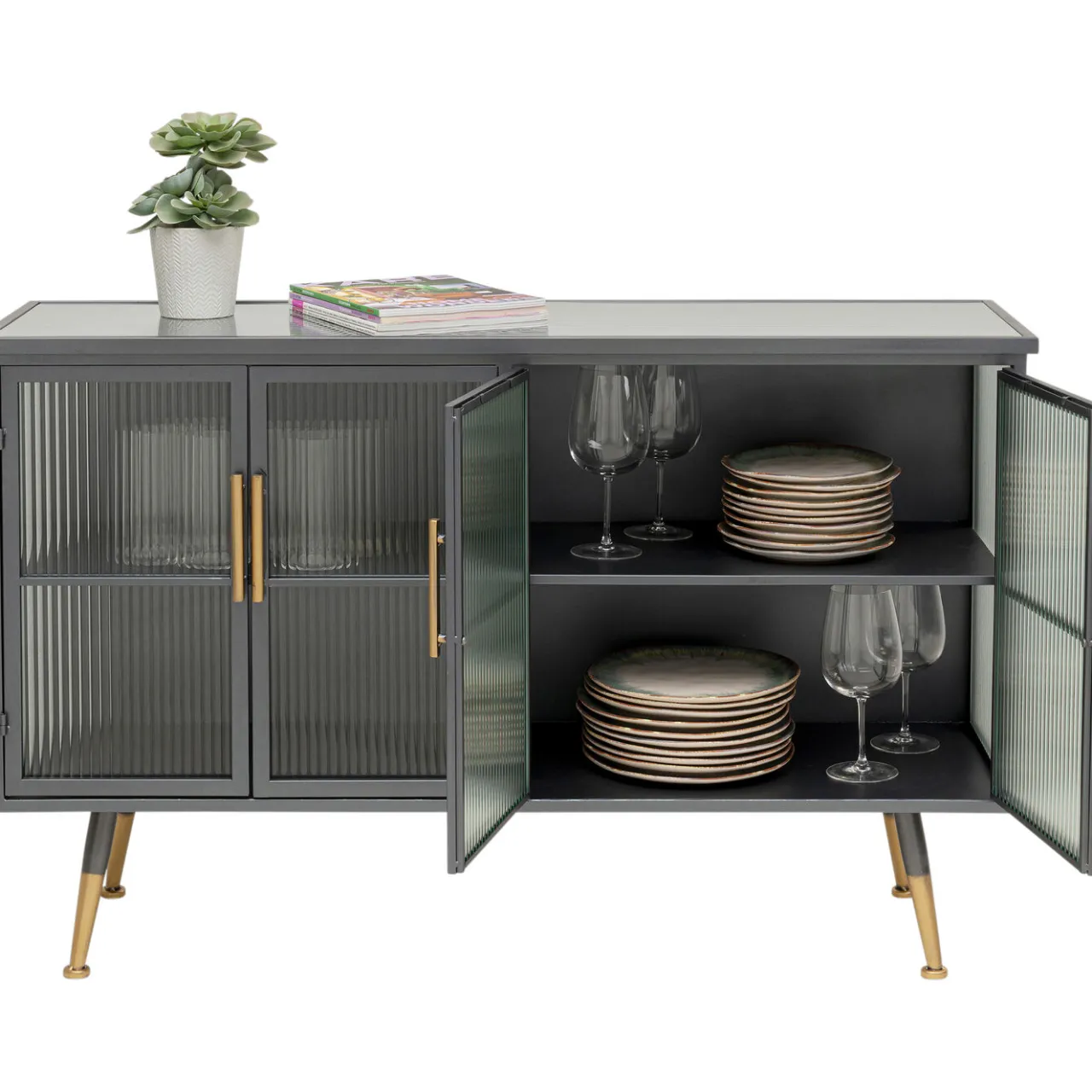 KARE Design Buffet La Gomera 4-Portes Best