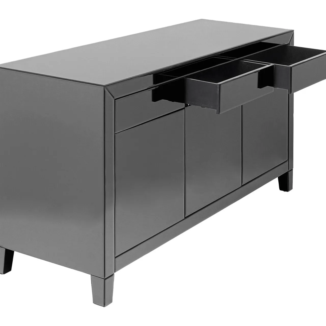 KARE Design Buffet Luxury Push Gris New