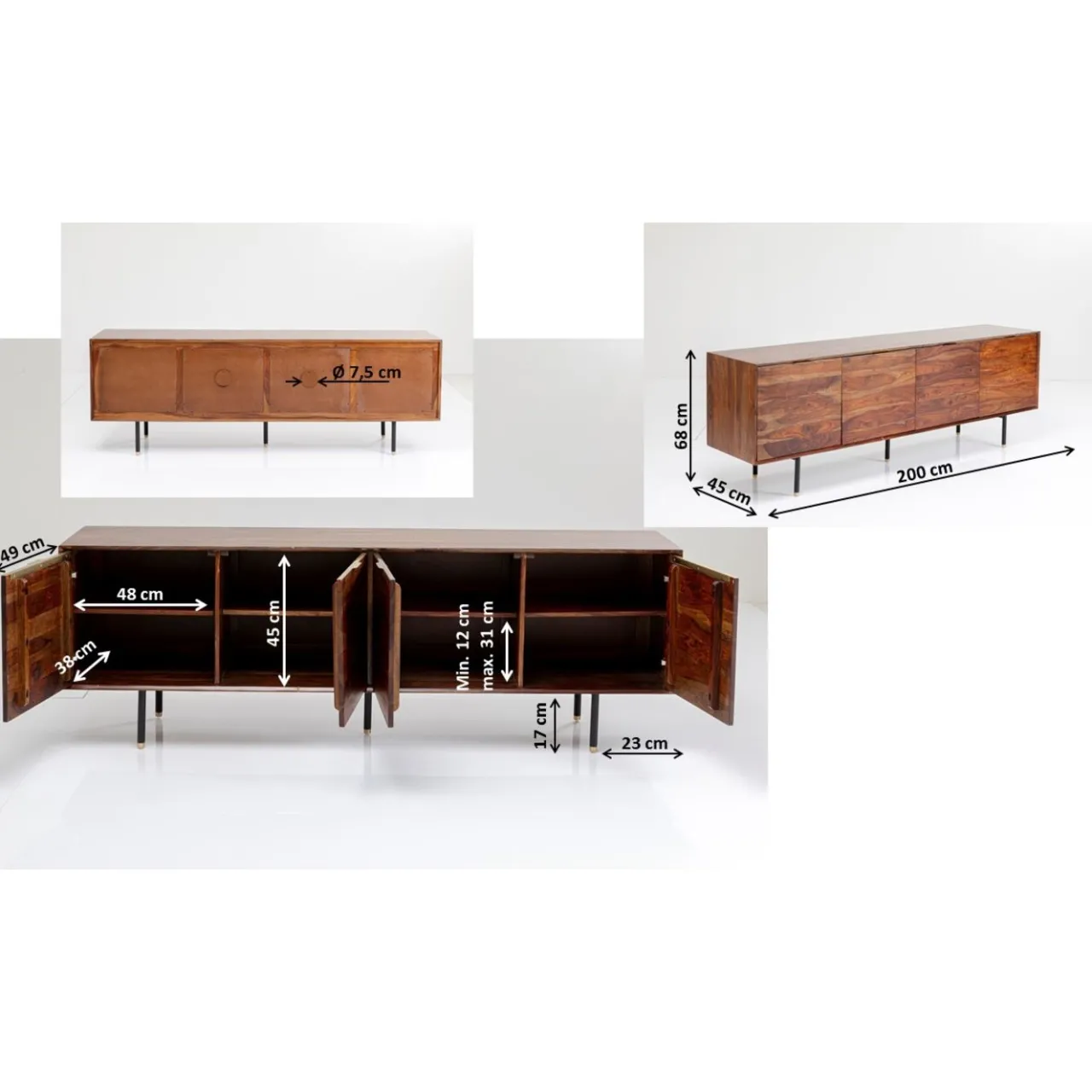 KARE Design Buffet Ravello 200X68Cm Outlet