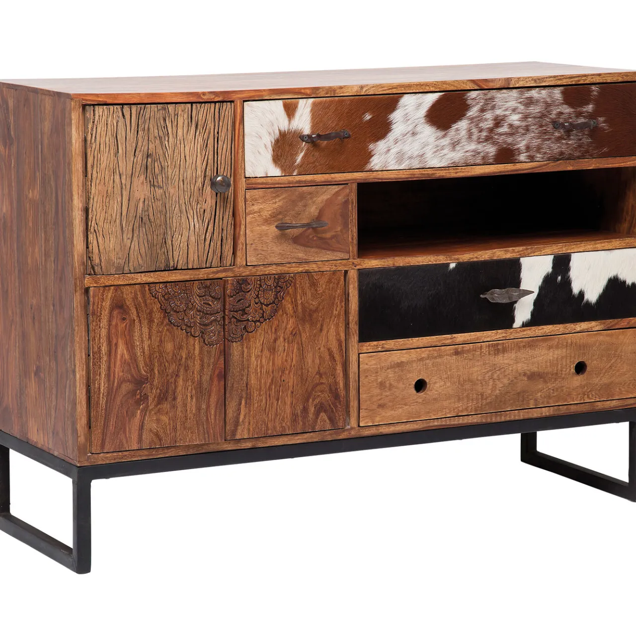 KARE Design Buffet Rodeo 3 Portes,4 Tiroirs Discount