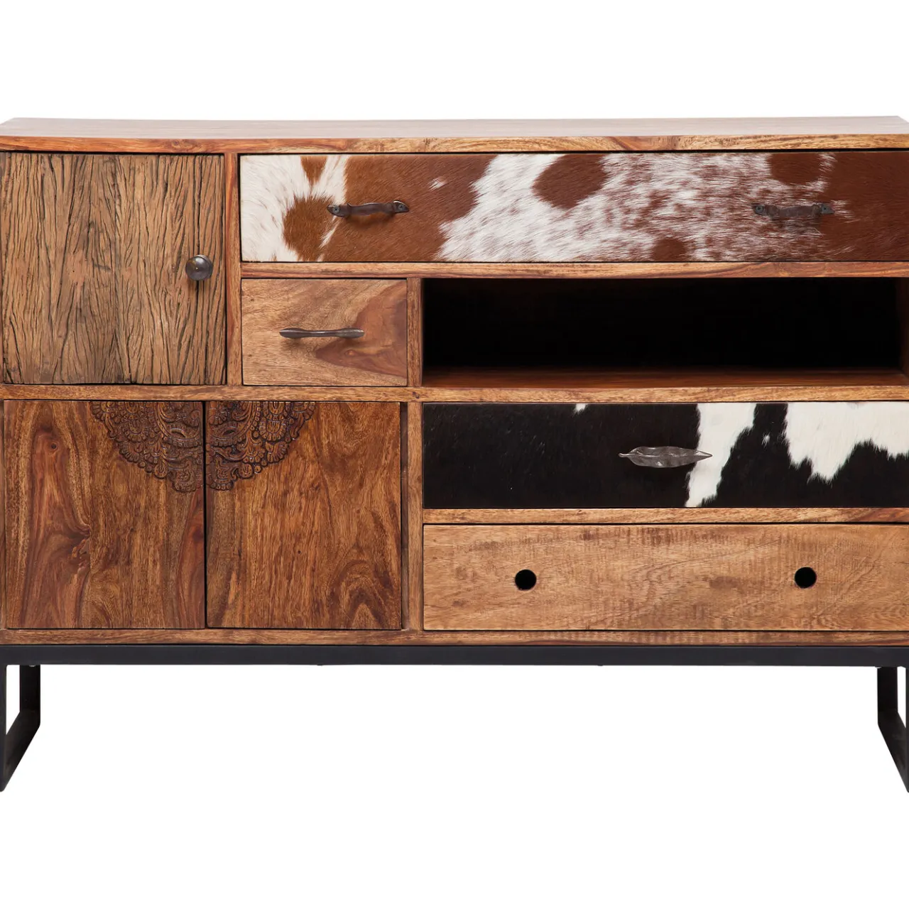KARE Design Buffet Rodeo 3 Portes,4 Tiroirs Discount