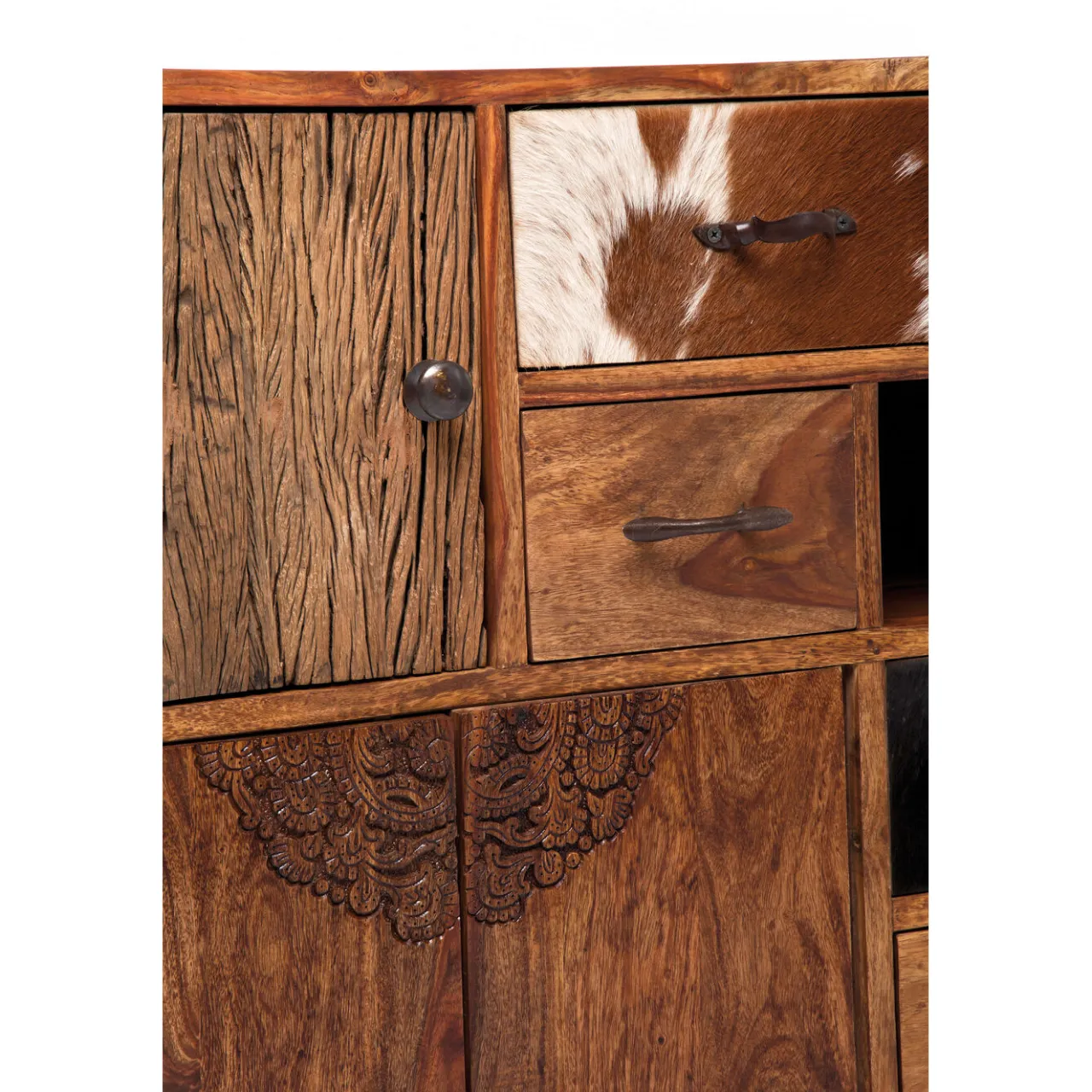 KARE Design Buffet Rodeo 3 Portes,4 Tiroirs Discount