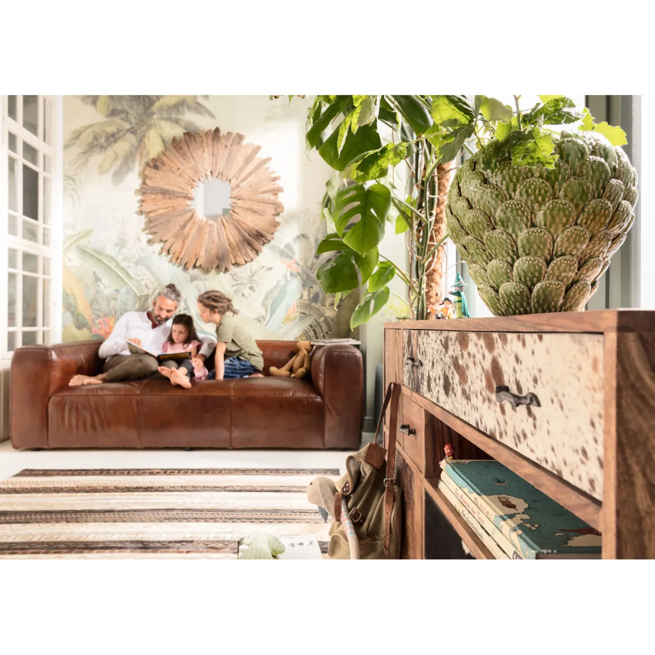 KARE Design Buffet Rodeo 3 Portes,4 Tiroirs Discount