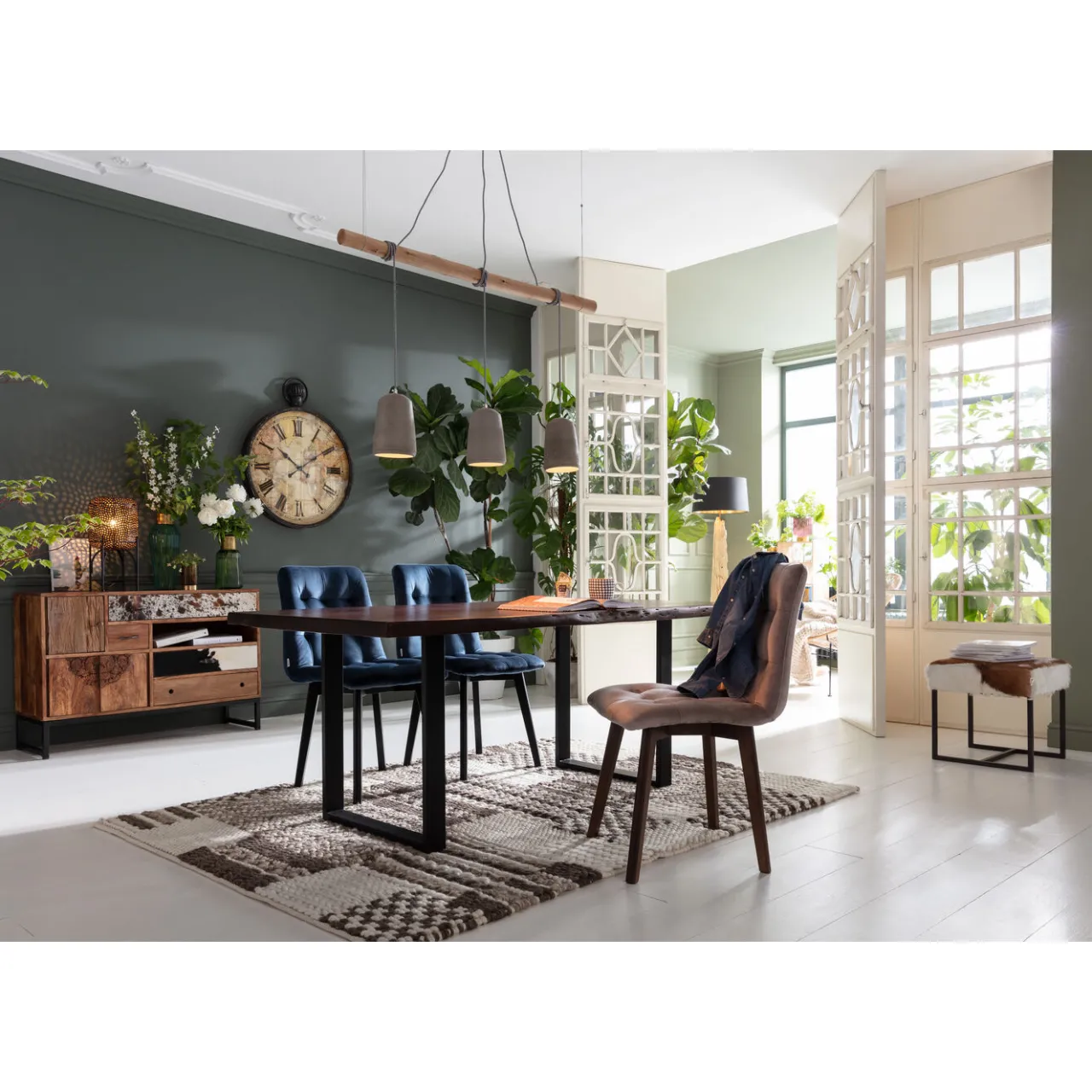 KARE Design Buffet Rodeo 3 Portes,4 Tiroirs Discount