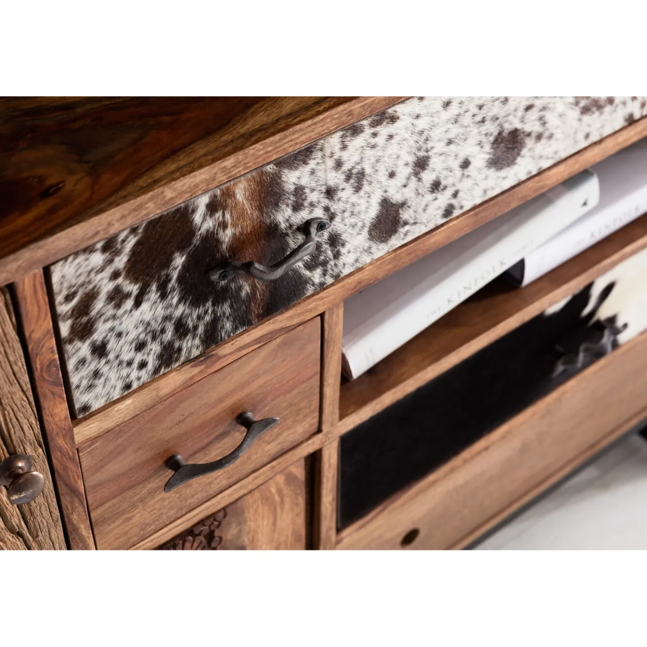 KARE Design Buffet Rodeo 3 Portes,4 Tiroirs Discount