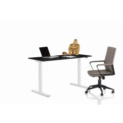 KARE Design Bureau Office Blanc Noir 140X70 New