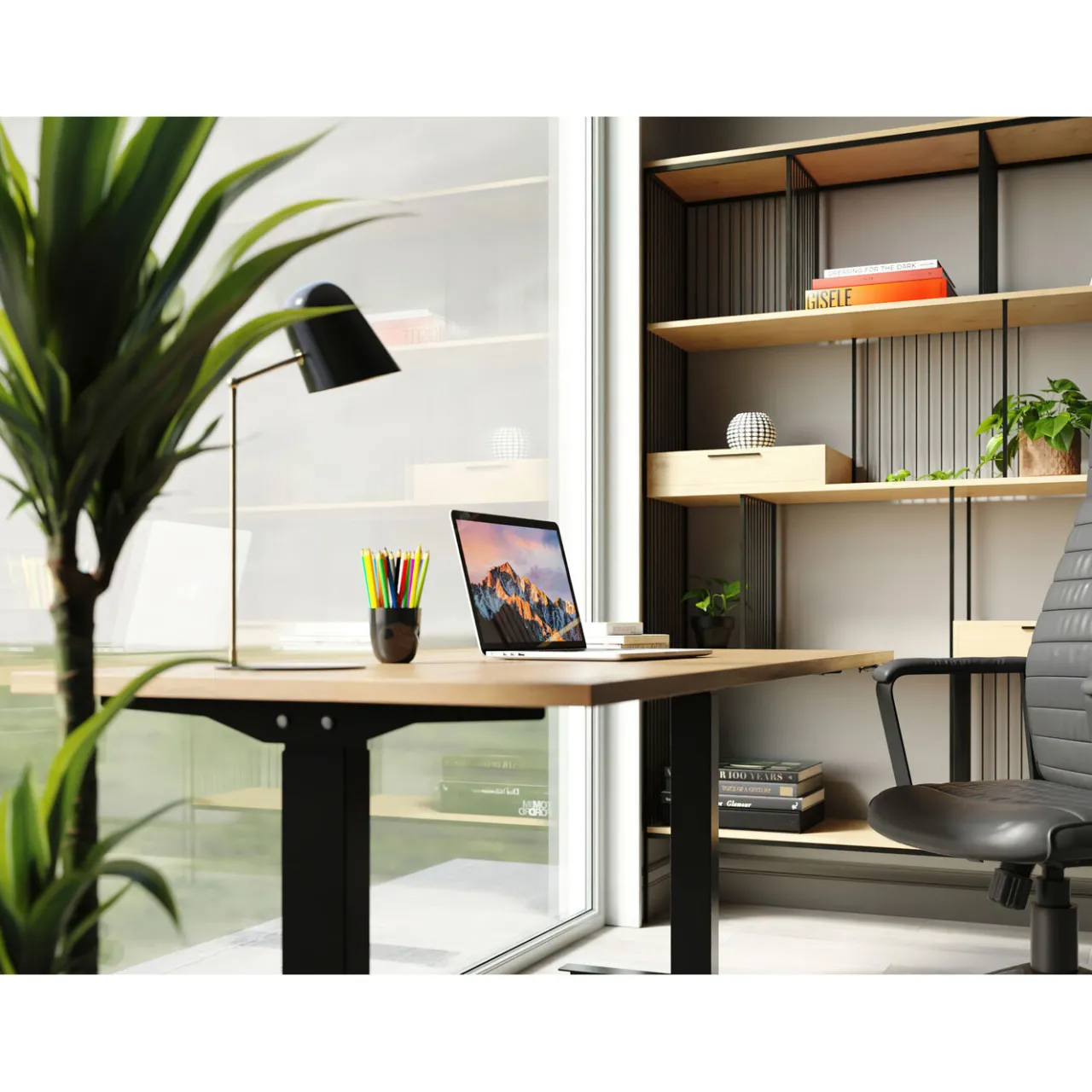 KARE Design Bureau Office Jackie Chene Noir 160X80 Clearance