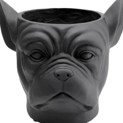 KARE Design Cachepot Décoratif Bulldog Noir Online