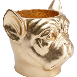 KARE Design Cachepot Décoratif Bulldog Dore New