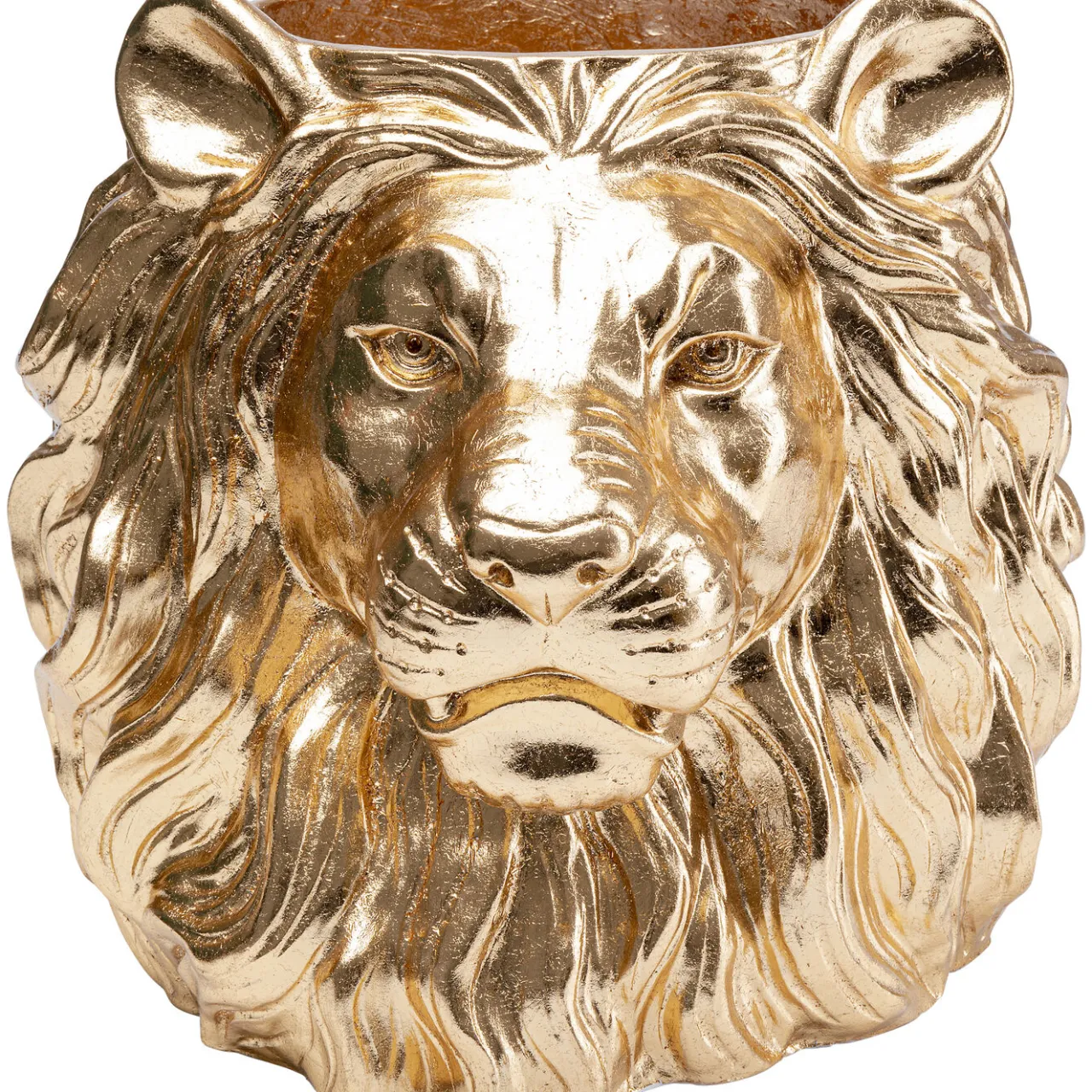 KARE Design Cachepot Décoratif Lion Dore Outlet