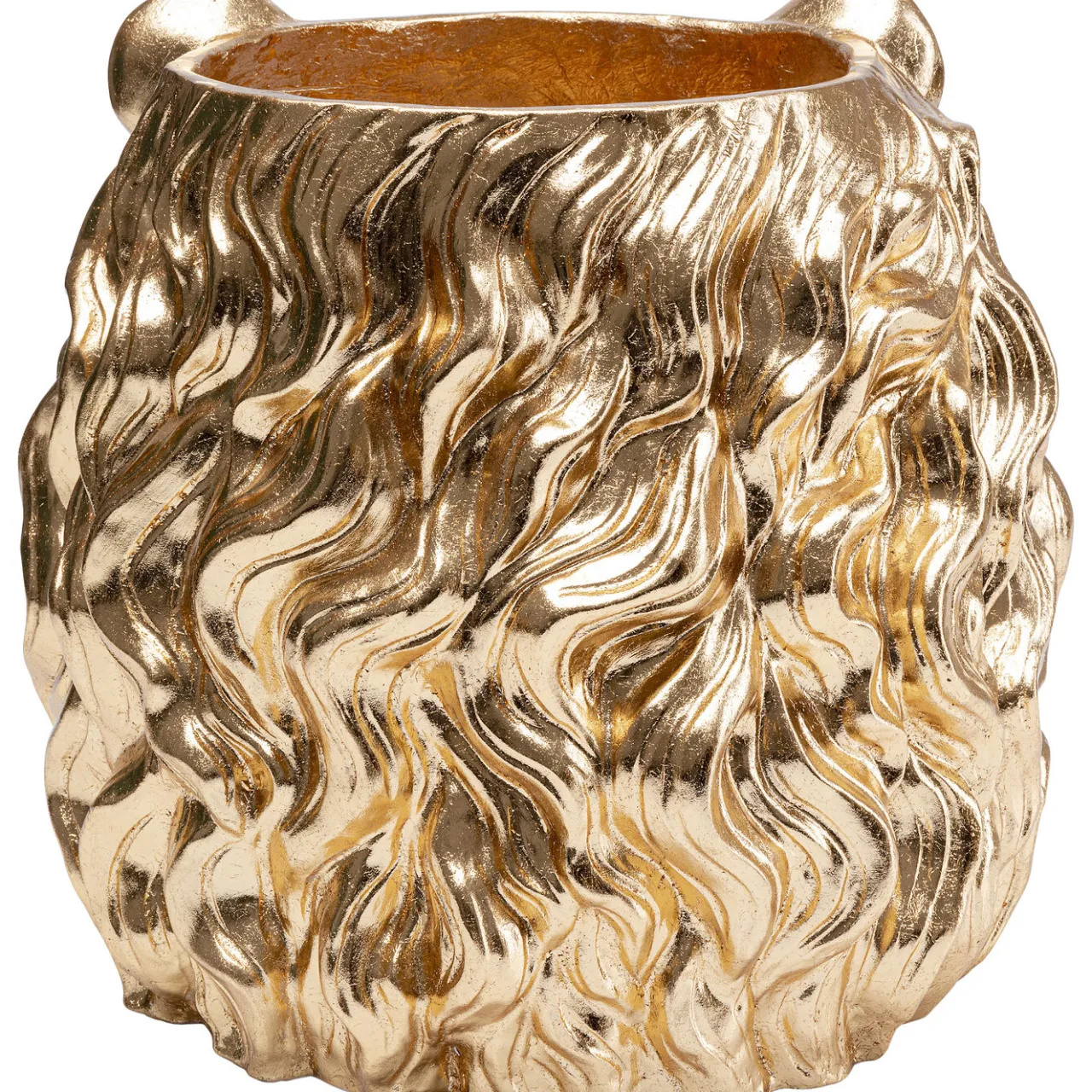 KARE Design Cachepot Décoratif Lion Dore Outlet