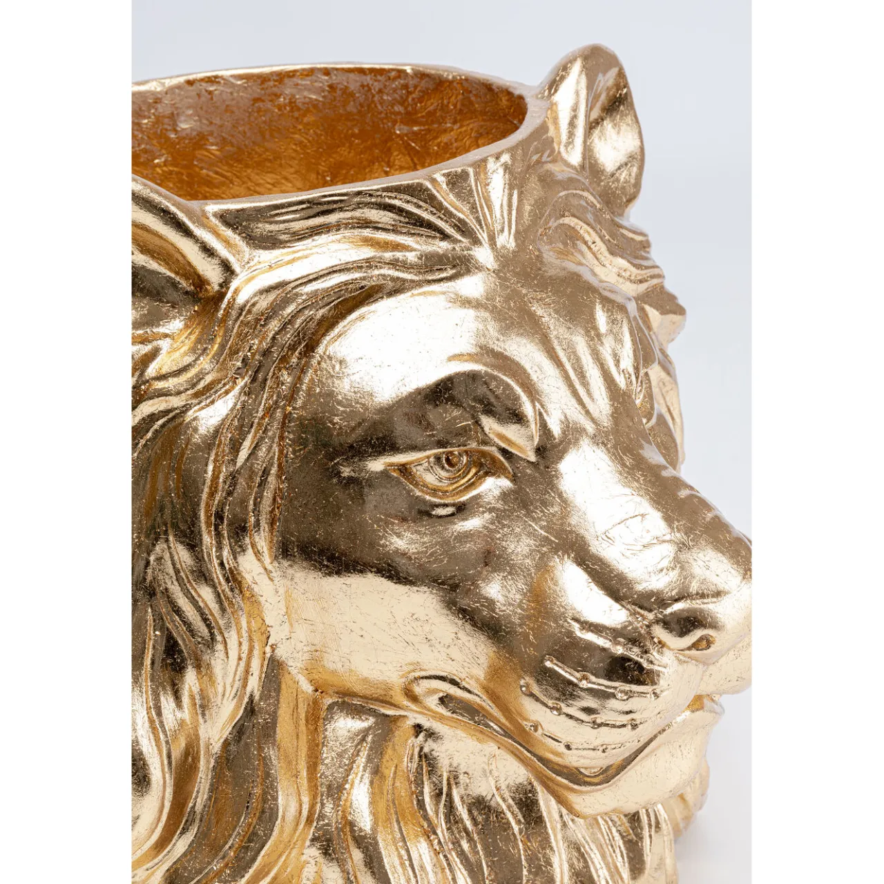 KARE Design Cachepot Décoratif Lion Dore Outlet