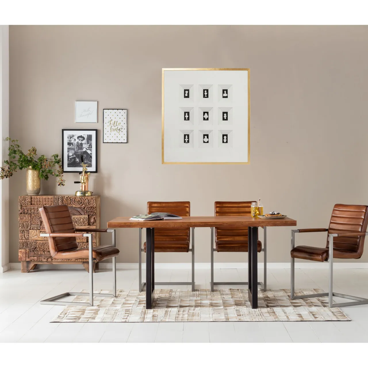 KARE Design Cadre Décoratif Ancient Art Nove 100X110Cm Outlet