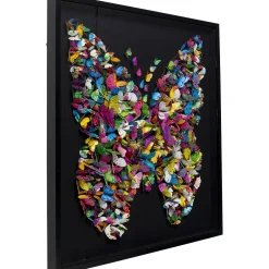 KARE Design Cadre Décoratif Farfalla 120X120Cm Discount