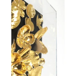 KARE Design Cadre Décoratif Gold Flower 60X60Cm Online