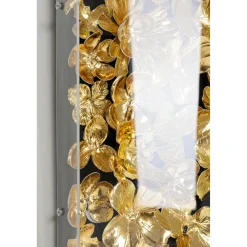 KARE Design Cadre Décoratif Gold Flower 60X60Cm Online