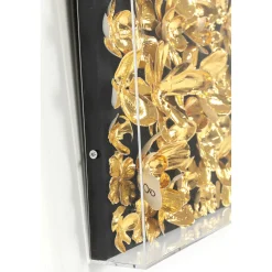 KARE Design Cadre Décoratif Gold Flower 60X60Cm Online