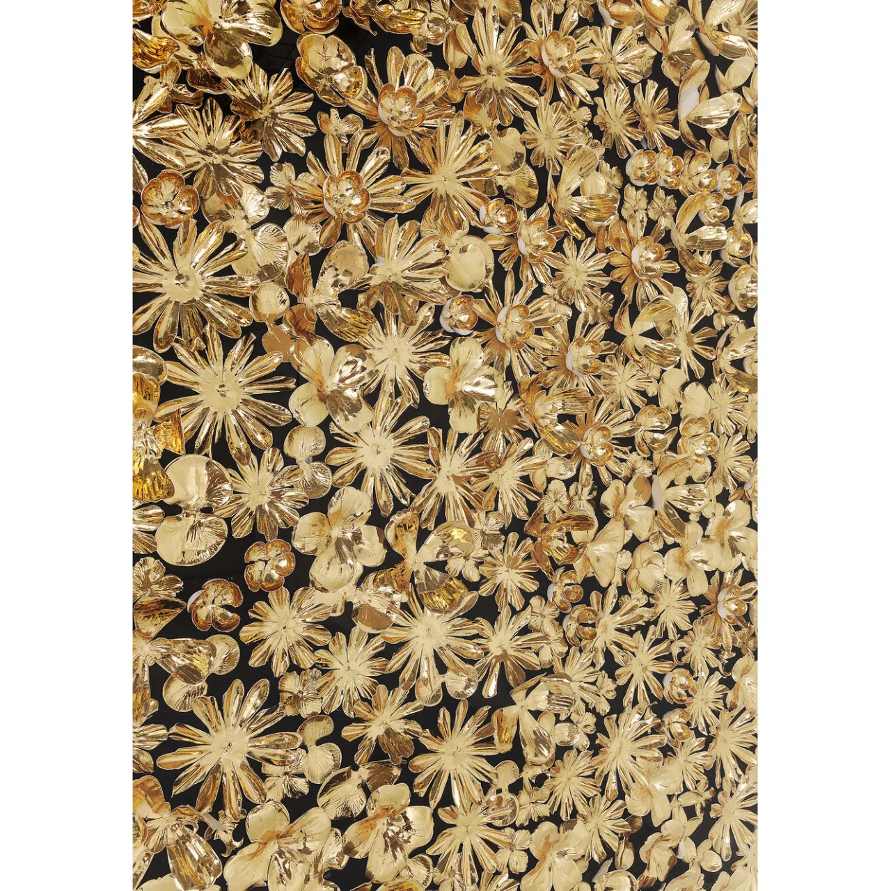 KARE Design Cadre Décoratif Gold Flower 120X120Cm Clearance