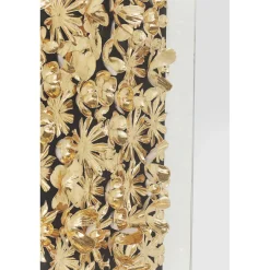 KARE Design Cadre Décoratif Gold Flower 120X120Cm Clearance