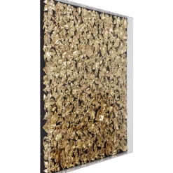 KARE Design Cadre Décoratif Gold Leaf 120X120Cm Best
