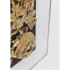 KARE Design Cadre Décoratif Gold Leaf 120X120Cm Best