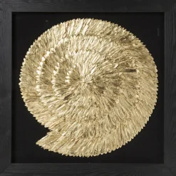 KARE Design Cadre Décoratif Golden Snail 120X120Cm Online