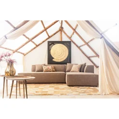 KARE Design Cadre Décoratif Golden Snail 120X120Cm Online