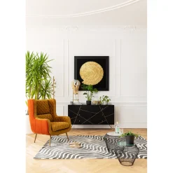 KARE Design Cadre Décoratif Golden Snail 120X120Cm Online