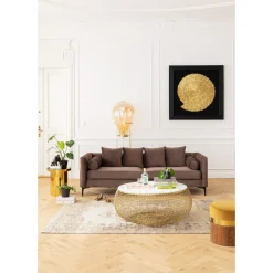 KARE Design Cadre Décoratif Golden Snail 120X120Cm Online