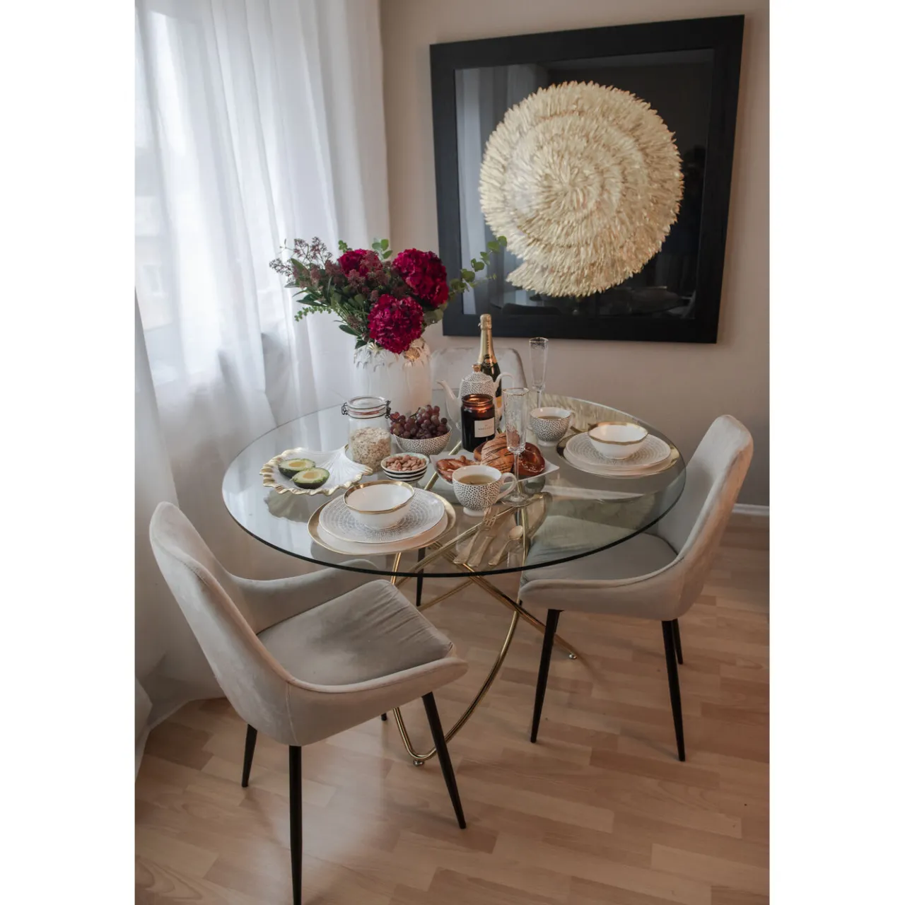 KARE Design Cadre Décoratif Golden Snail 120X120Cm Online