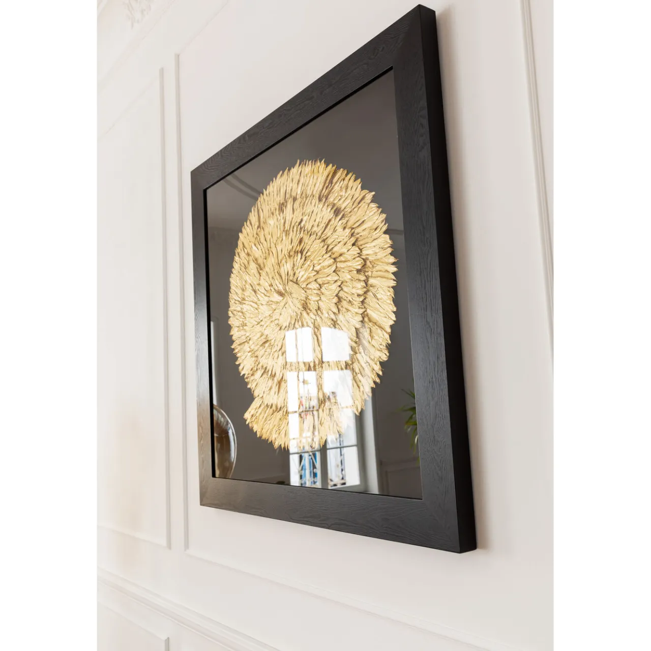KARE Design Cadre Décoratif Golden Snail 120X120Cm Online