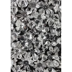 KARE Design Cadre Décoratif Silver Flower 100X100Cm Best