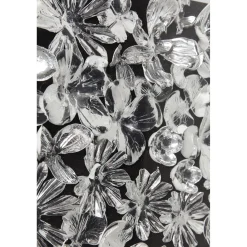 KARE Design Cadre Décoratif Silver Flower 100X100Cm Best