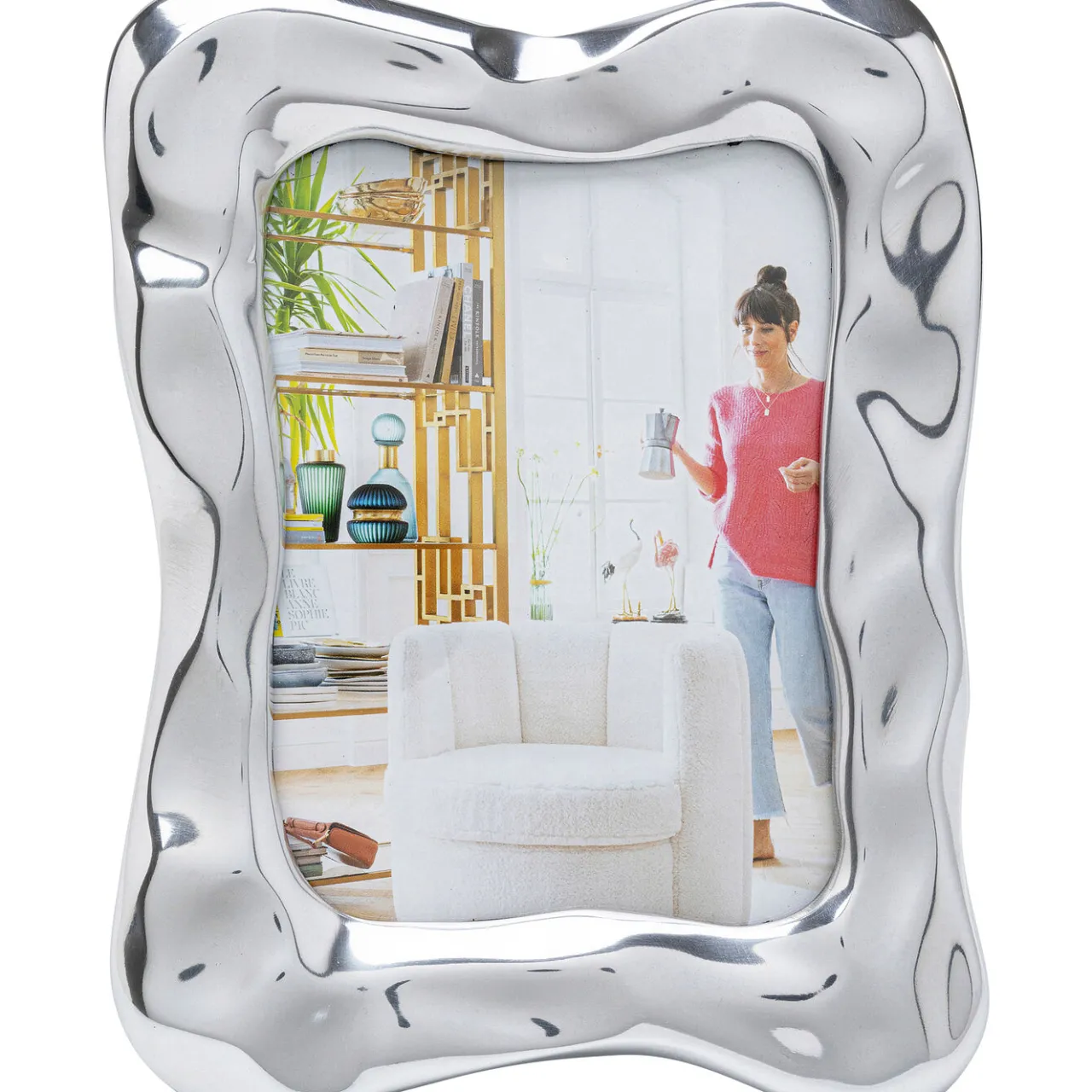 KARE Design Cadre Photo Jade Swing Argente 13X18Cm Online