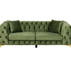 KARE Design Canapés Bellissima 2-Places Velours Vert 200Cm Online