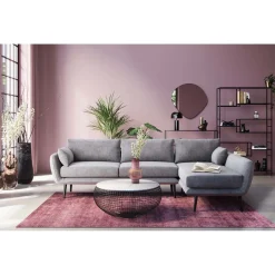 KARE Design Canapés D Angle Amalfi Droite Gris 275Cm Outlet